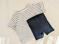 Dropped-in Tee Set