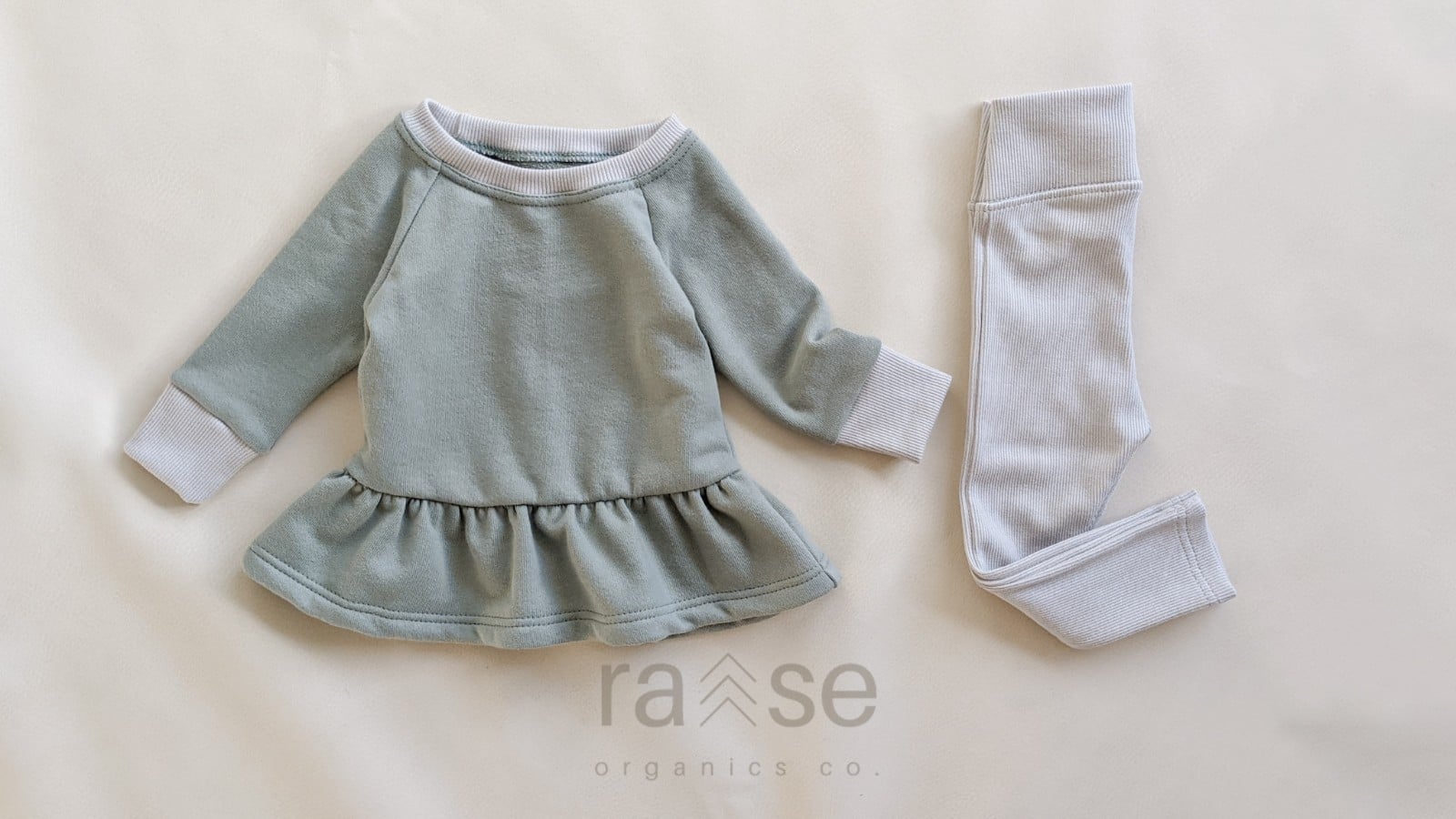 Ruffle Peplum & Legging Set